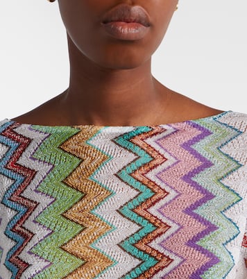 Zigzag knitted top | Missoni