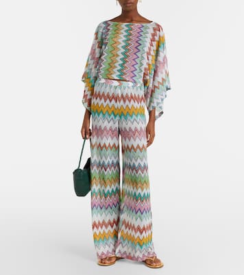 Top aus Häkelstrick | Missoni