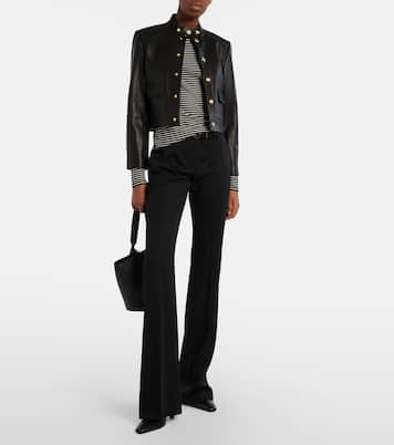 T-shirt Simone rayé en coton | Nili Lotan