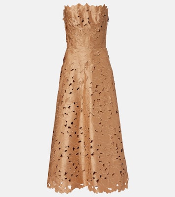 Vella floral lace cocktail dress | Costarellos