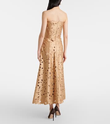 Vella floral lace cocktail dress | Costarellos