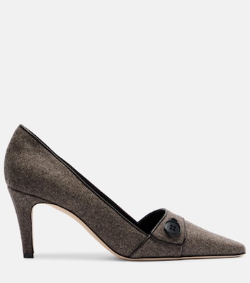 Lulumae 70 herringbone pumps | Manolo Blahnik