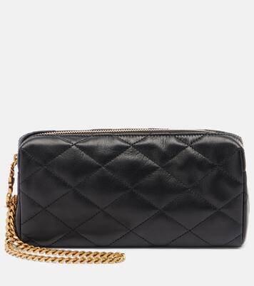 Cassandre quilted leather clutch | Saint Laurent