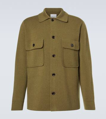 Wool and cashmere overshirt | Allude