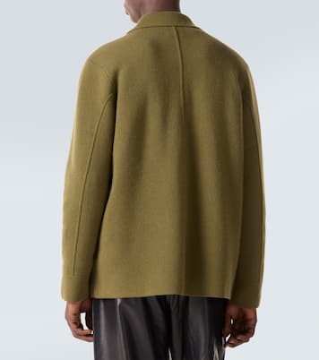 Wool and cashmere overshirt | Allude