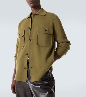 Wool and cashmere overshirt | Allude