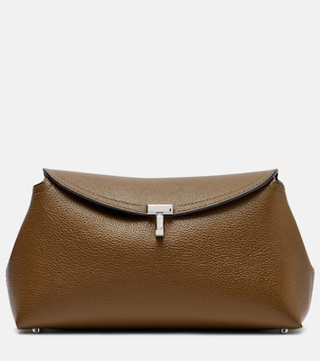 T-Lock leather clutch | Toteme