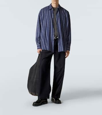 Borrowed checked cotton shirt | Our Legacy