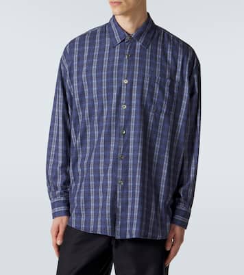 Borrowed checked cotton shirt | Our Legacy