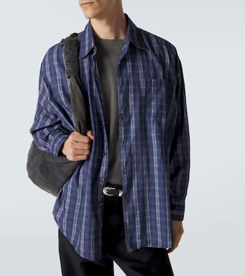 Borrowed checked cotton shirt | Our Legacy