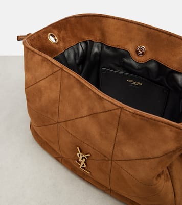 Schultertasche Jamie Small aus Veloursleder | Saint Laurent
