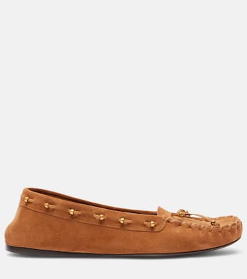 Milly suede moccasins | Khaite