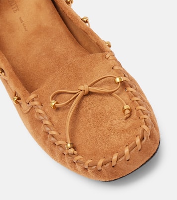 Milly suede moccasins | Khaite