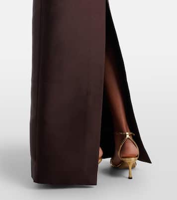 Lucille satin gown | Solace London