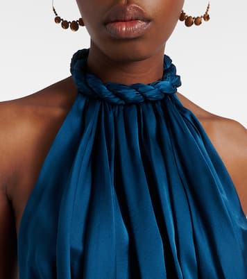 Maxikleid Alchemy aus Seidensatin | Zimmermann