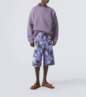 Sweat-shirt en coton à logo | ERL