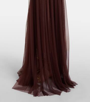 Himala gathered tulle gown | De La Vali