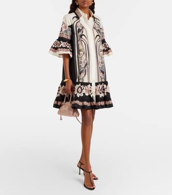 Hemdblusenkleid Choux aus Baumwollpopeline | La DoubleJ