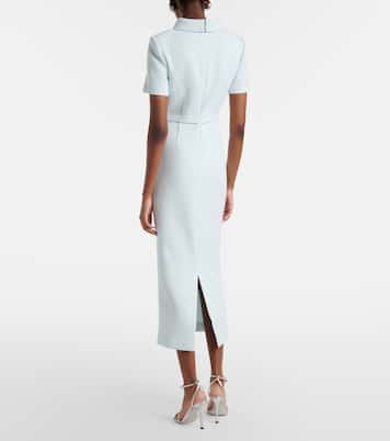 Midikleid aus Crêpe | Roland Mouret