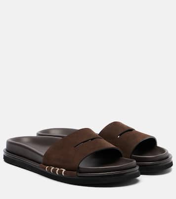 Suede slides | JW Anderson