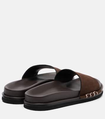 Suede slides | JW Anderson
