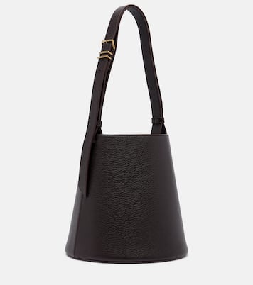 Orbita Small leather bucket bag | Calvin Klein Collection