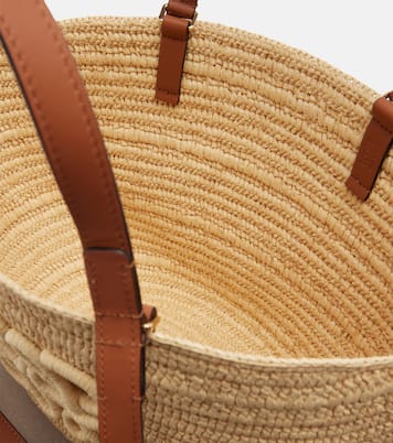 Paula's Ibiza – Borsa Eclipse Medium in rafia | Loewe