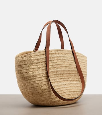 Paula's Ibiza – Borsa Eclipse Medium in rafia | Loewe