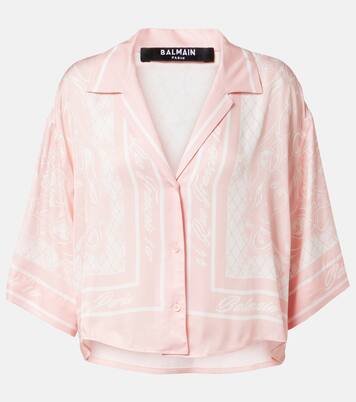Chemise de pyjama à imprimé | Balmain