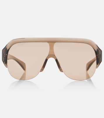 Logo shield sunglasses | Gucci