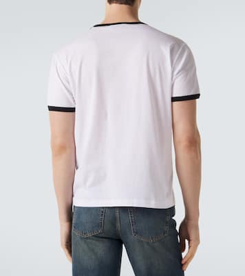 T-shirt Web Stripe en coton | Gucci