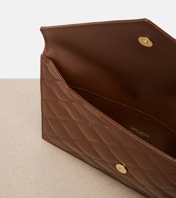 Clutch Paris aus Lackleder | Saint Laurent