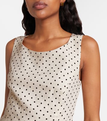 Top Iria de lino con lunares | Faithfull