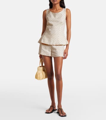 Top Iria de lino con lunares | Faithfull