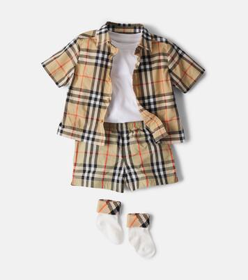 Baby Burberry Check shorts | Burberry Kids