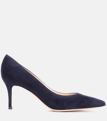 Gianvito 70 suede pumps | Gianvito Rossi