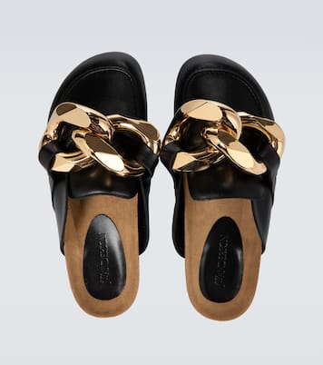 Curb chain mules | JW Anderson