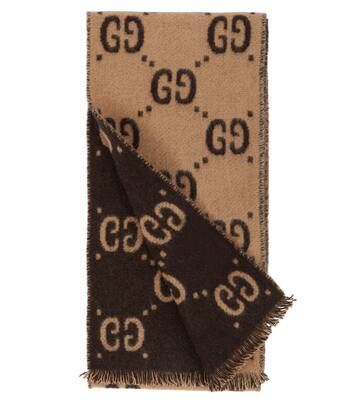 GG jacquard wool scarf | Gucci Kids