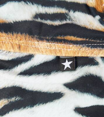 Baby Nando tiger-print sun hat | Molo