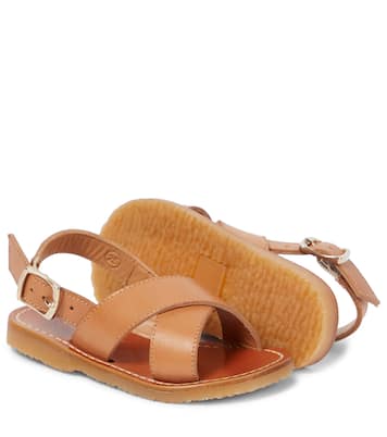 Adeline leather sandals | Bonpoint
