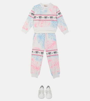 Tie-dye jersey sweatpants | Monnalisa