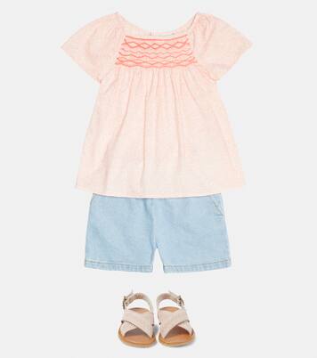 Grenade floral cotton top | Bonpoint