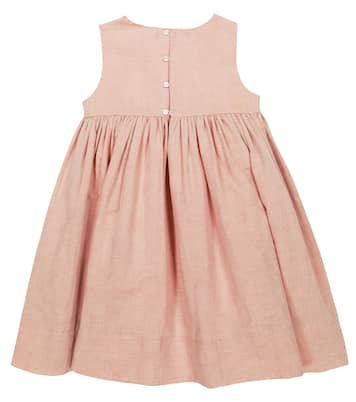 Robe Anaya en lin, coton et soie | Bonpoint
