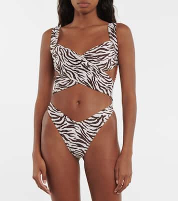 Bedruckter Badeanzug Exotica | Reina Olga