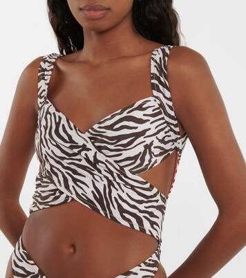 Bedruckter Badeanzug Exotica | Reina Olga