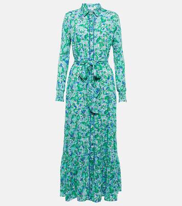 Robe chemise Kimi à fleurs | Poupette St Barth