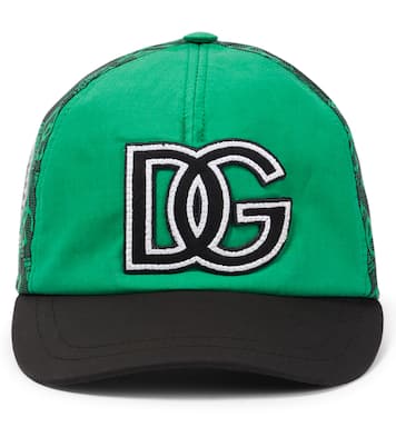 Gorra estampada con parche DG | Dolce&Gabbana Kids
