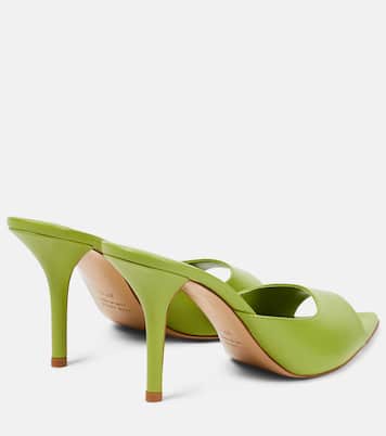 Pantoletten Perni 04 Uni aus Leder | Gia Borghini