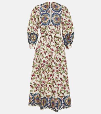 Midikleid aus einem Baumwollgemisch | Etro