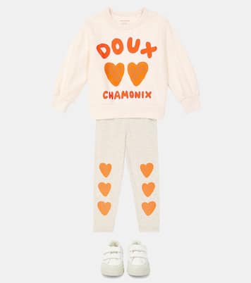 Doux Chamonix cotton sweatshirt | Tinycottons
